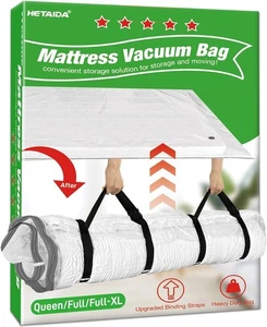 Vakuumbeutel für Matratzen 200x240cm Vakuumversiegelte Beutel für Umzug Und L... - Bild 1 von 6