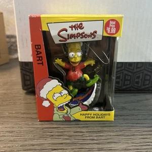 The Simpsons Bart Ornament Happy Holidays Christmas Tree American Greetings New - Picture 1 of 1