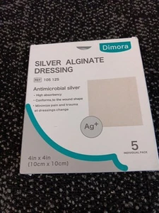 Apósito para heridas de alginato de calcio plateado mejorado - gasa antibacteriana antiadherente... - Imagen 1 de 1