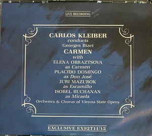 BIZET - Carmen - Obraztsova/Domingo/Kleiber 2 x CD Exc Cond! Exclusive - Picture 1 of 1