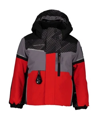 Obermeyer Formation Kid's Winter Jacket, Red, 4 - Image 1 of 4