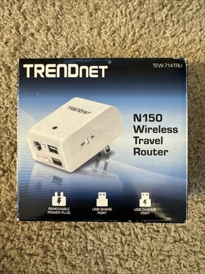 TRENDnet 150 Mbps 1-Port Wireless N Router (TEW-714TRU) - Image 1 of 4