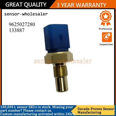 Coolant Temperature Sensor for Peugeot Fiat 9625027280 133887 - Image 1 of 4