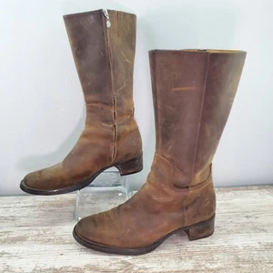 Rockport Waterproof Leather Western Boot 8 - Picture 1 of 8