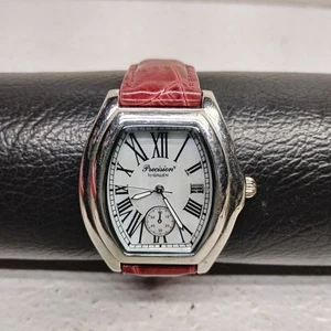 Precision by GRUEN Herrenuhr mm silber mit weißem Ziffernblatt GP-488L - Bild 1 von 11