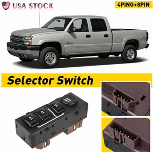 For 2003 2004 05-07 Chevy Silverado Sierra 1500 4WD 4x4 Selector Control Switch - Foto 1 di 12