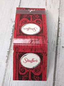 Copertina fiammiferi vintage Stouffer's ristoranti e locande servizio ristorazione alloggio - Foto 1 di 3