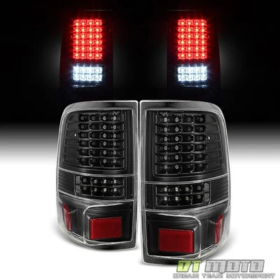Blk 2004-2008 Ford F150 LOBO Brake/Signal/Reverse Full LED taillights G2 Lamps - Image 1 of 4