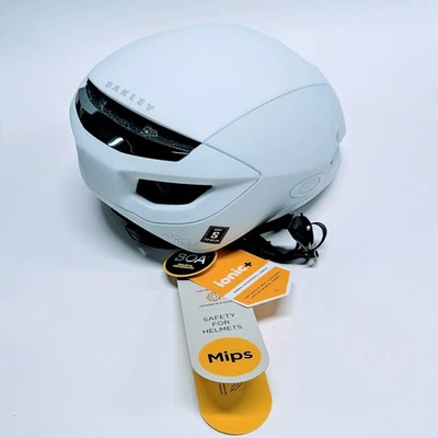 Casco de bicicleta de ciclismo de carretera Oakley Aro7 MIPS - blanco mate talla pequeña NUEVO EN CAJA Foto 1 de 4