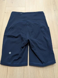 Lululemon Swift Speed High-Rise Short 8" True Navy taglia 4 W7BQ3S - Foto 1 di 12