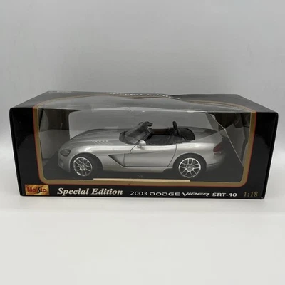 Dodge Viper SRT-10 2003 modelo fundido a presión edición especial D1103305 Foto 1 de 4
