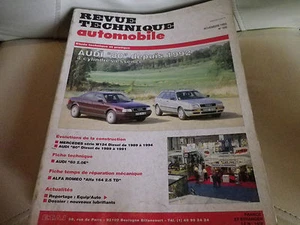 RTA 556 de 1993: AUDI 80 depuis 1992 4 cylindres essence Evolution 80 diesel - Picture 1 of 1