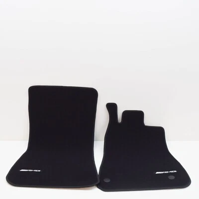 Mercedes-AMG Original Floor Mats C 190 AMG GT/GTC/GTR/GTS Coupe Black RHD New - Image 1 of 3