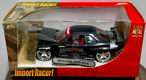 Jada Toys Import Racer SKYLINE GTR R34 Veilside Andrew Racing V 1:24 Negro -Nuevo - Imagen 1 de 24