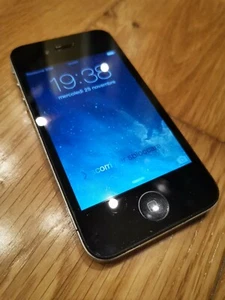 APPLE** IPHONE 4 16GB A1332** TELEFONO CELLULARE FUNZIONANTE VINTAGE SUPER - Foto 1 di 6