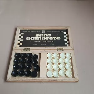 Damas juego de ajedrez de colección ajedrez de la URSS juego de la URSS de colección - Imagen 1 de 10