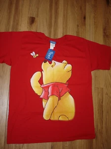 Winnie the Pooh - T - Shirt - NWT - Red - Picture 1 of 5