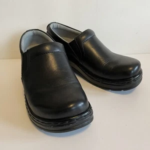Klogs USA Mens Black Nashua leather clog size 6M - Imagen 1 de 6