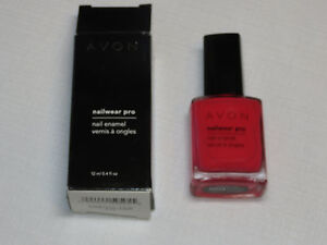 Avon Nail Wear Pro Enamel Powerful Pink 12 ml 0.4 fl oz nail polish mani pedi;;