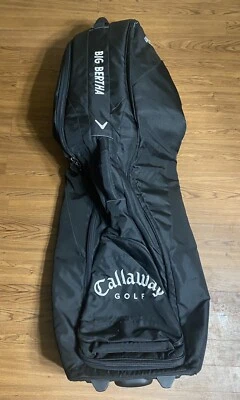 Bolsa de viaje para club de golf Callaway Big Bertha cubierta acolchada pesada grande - rueda rota Foto 1 de 4