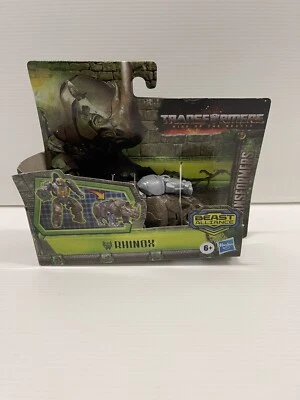 Transformers Rise of the Beasts ROTB Battle Changer Rhinox new figure 2023 movie - Image 1 of 4