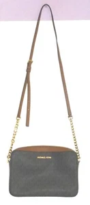Michael Kors Jet Set Signature Damen Umhängetasche 9,5" B x 6,25" H x 2" T - Bild 1 von 16