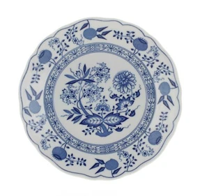 Hutschenreuther blau Zwiebelmuster Salat- oder Dessertteller 7 5/8 cm breit - Bild 1 von 2