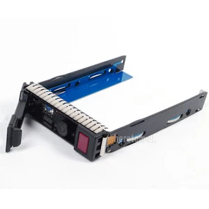 Original 3.5" LFF SAS SATA HDD Caddy Tray 651314 For HP DL380p DL360p Gen8 G9 - Afbeelding 1 van 4