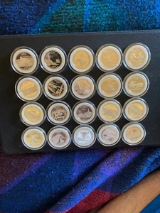 2004-2007 Silver Proof State Quarters 5 coins x 4 years = 20 coins - Picture 1 of 1