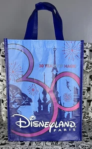 Disneyland Paris 30th Anniversary SMALL Reusable Shopper Tote Bag 23x31x13cm - Picture 1 of 6