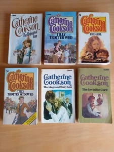 Bundle / job lot 6 Vintage Catherine Cookson paperback books, fiction, romance - Picture 1 of 19