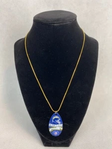 NFL Los Angeles Chargers Vintage Teardrop Spinner Necklace - Picture 1 of 1