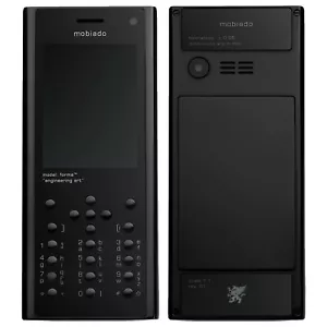 New Mobiado Forma 4GB Black Stainless Steel Luxury Phone Factory Unlocked 4G GSM - Picture 1 of 4