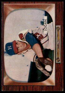 1955 Bowman #180 Johnny Logan - Picture 1 of 2