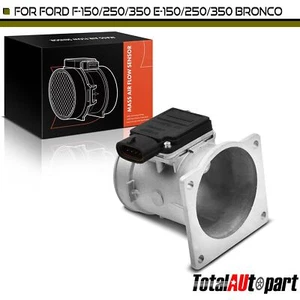 New Mass Air Flow Sensor for Ford Bronco F-150 F-250 F-350 E-150 Econoline F-350 - Picture 1 of 9