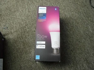*NEW* Philips Hue Multicolor 100W A21 LED Smart Bulb, 562982 - Picture 1 of 3