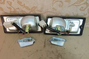 NOS PAIR MITSUBISHI SIGNAL LAMP ASSEMBLY DELICA COLT T120 # MB046343 MB046344 - Bild 1 von 4