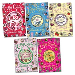 Cathy Cassidy Chocolate Box Girls series 5 books collection pack set Sweet Honey