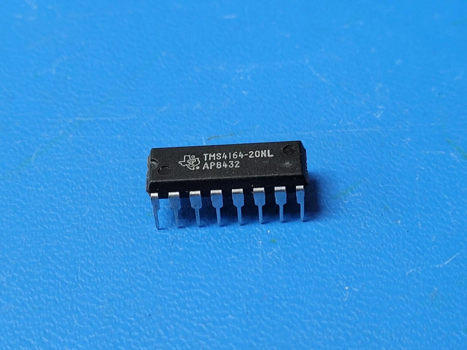 (2 PCS) TMS4164-20NL TI Page Mode DRAM, 64KX1, 200ns, NMOS, PDIP16 - Image 1 of 1