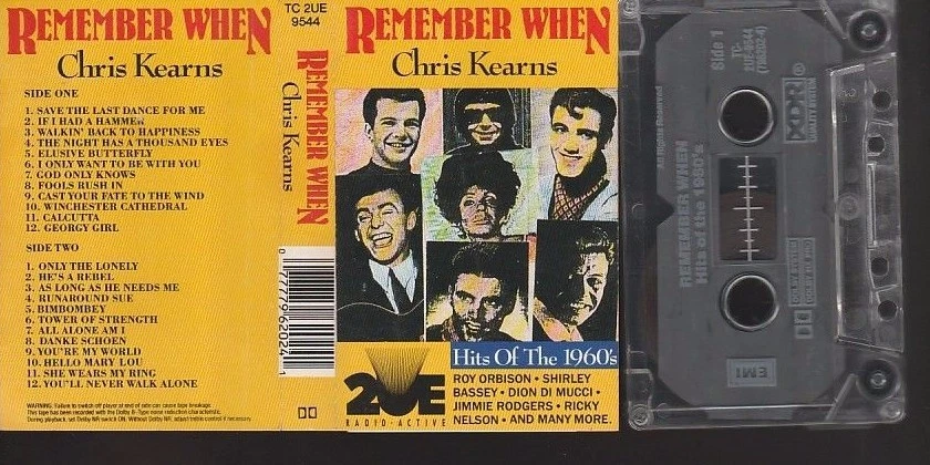 2UE Chris Kearns, Remember When, Hits of the 60's, compilation - cassette tape - Image 1 of 1