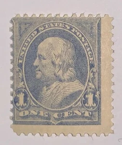 Travelstamps: 1894 US STAMPS SCOTT # 246 Mint MOGLH, Franklin, 1 cent - Picture 1 of 6