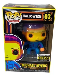 Funko POP! Halloween MICHAEL MYERS Blacklight EE EXCLUSIVE #03 W Protector - Picture 1 of 5