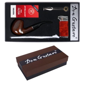 Edles Don Gustavo Premium Pfeifenset aus Bruyere-Holz - Bild 1 von 2
