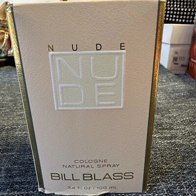Perfume Bill Blass Nude para Mujer 3.3 OZ ~ 100 ml EDT Spray Caja Dañada Foto 1 de 4