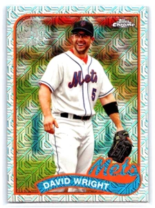2024 Topps Series 2 David Wright #2T89C-92 Silver Pack Mojo Refractor Mets - Picture 1 of 2