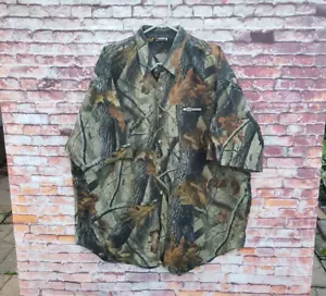 🔥 Winchester Supreme RealTree Camouflage Button Down Shirt Men's 3XL XXXL Camo - Picture 1 of 6