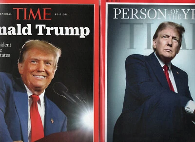 Lot of 2 TIME Magazines President Donald Trump Special Edition Person of Year - Image 1 of 4