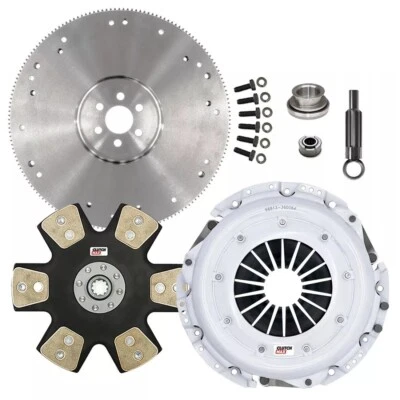 STAGE 5 CLUTCH KIT+FLYWHEEL for 83-93 FORD BRONCO F100 F150 F250 F350 4.9L 300ci - Image 1 of 4