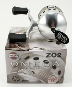 *ZEBCO OMEGA Z02 3.4:1 PRZEŁOŻENIE 6+1 BB KOŁOWROTEK SPINCASTINGOWY 21-32905 - Zdjęcie 1 z 7