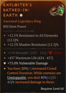 💥Diablo 4💥SEASON 9💥Sorcerer Hydra Amulet💥Ophidian Iris💥4GA 88% - Picture 1 of 1